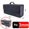PINMOAP Large Capacity Storage Bag Foldable Car Felt Box Car Trunk Storage Bag Thickened Material Handbag Automotive Supplies