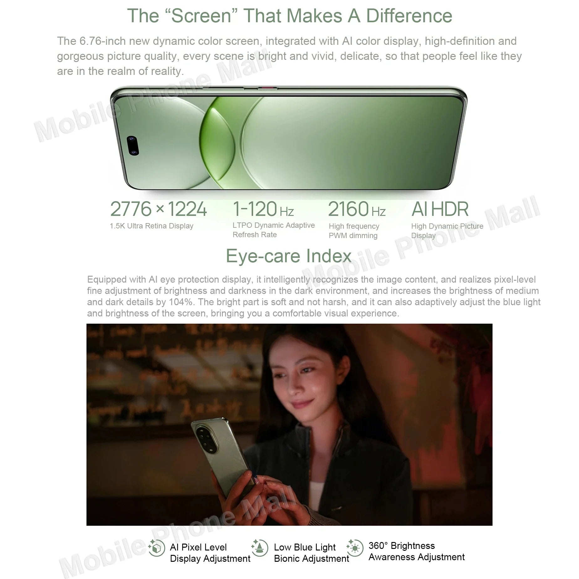 Origingal Huawei Nova 13 Pro 5G Mobile Phone 6.76 Inches 120Hz Screen Kirin 8000 HarmonyOS 4.2 Battery 5000mAh AI Smartphone