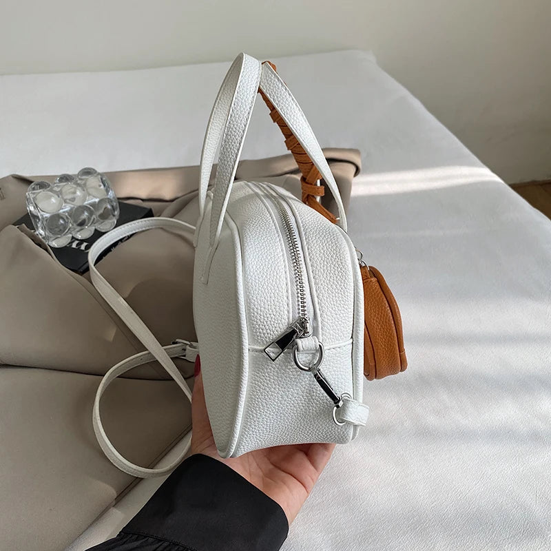 Casual Handbag 3-IN-1 Fashion Brand Messenger Bags for Women Pu Leather Crossbody Bag Lady Totes Large Capacity Travel Bag