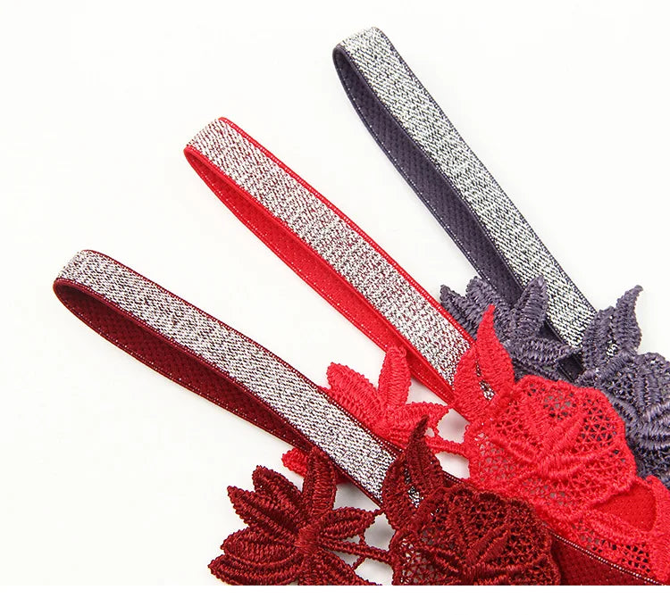 Women Sexy Jewelry Seductive Erotic Thong G-string Perspective Hollowed Out Embroidery Sexy Underwear Girlfriends Gifts