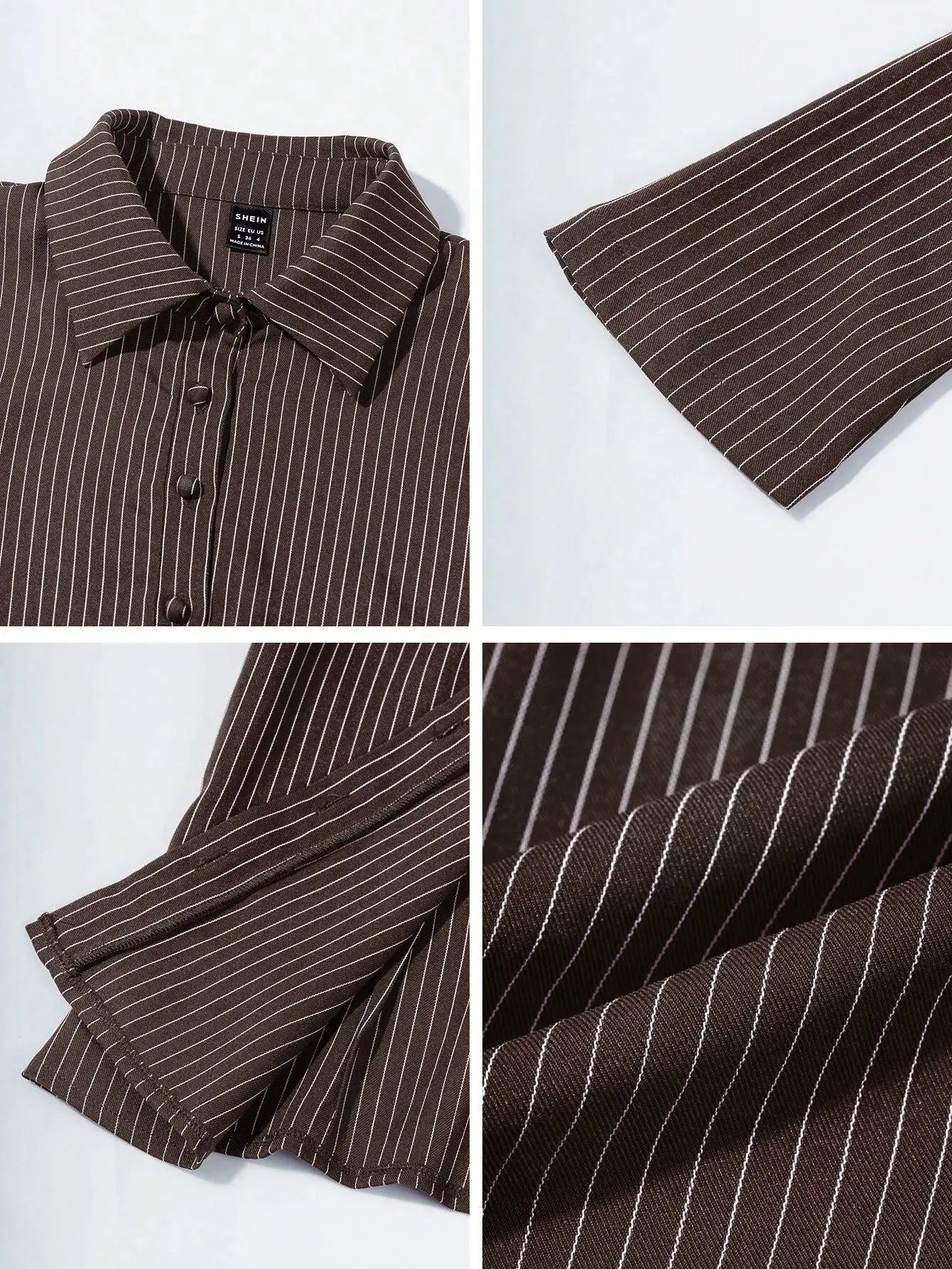 2025 Spring and Autumn New Fashionable and Casual Versatile V-neck Striped Temperament Slimming Long sleeved Shirt Top