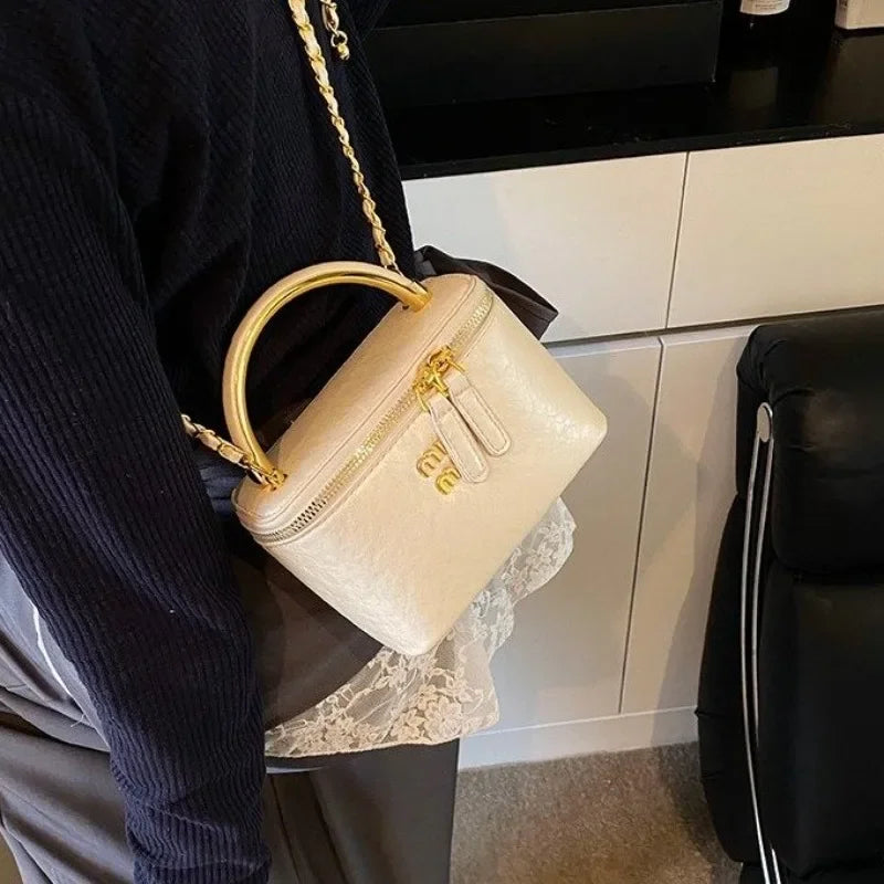 Solid Color Satchel Diaper Bag Women Simple Fashion Handbag Leather Shoulder Crossbody Purse Tote Messenger Shopper Designer