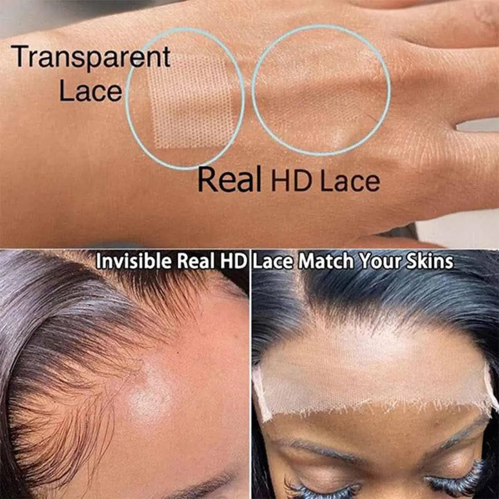 450 Density Glueless Wig Human Hair Afro Kinky Curly 13×6 HD Lace Frontal Wig 360 HD Transparent Lace Wig Human Hair Wear And Go