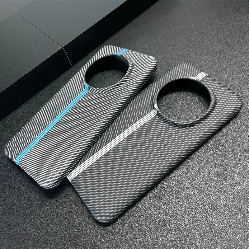 Ultra-Thin Carbon Fiber Texture Case for Honor Magic 7 Pro Magic 7 Skin Feel Matte Frosted Protective Cover Funda