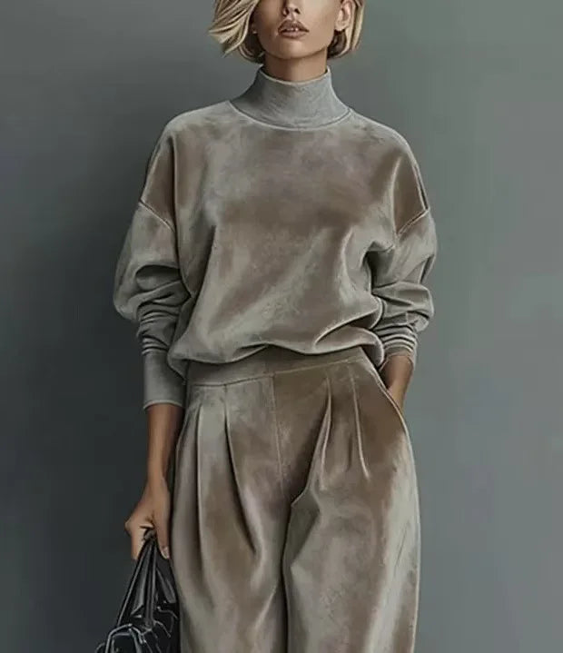 2 Pieces Women's Sets 2026 Spring Autumn Pullover Suit Long Sleeve Tops And Pants Suits Two Piece Set Tracksuit Outfit