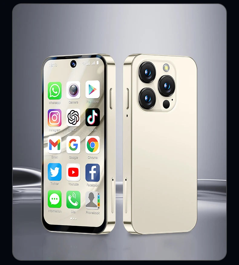 SERVO 19PRO 4G Network Mini Smartphone Android12 OS RAM 6GB ROM 128GB Play Store GPS OTG 3.88" Display 2 SIM Pocket Smart Phones