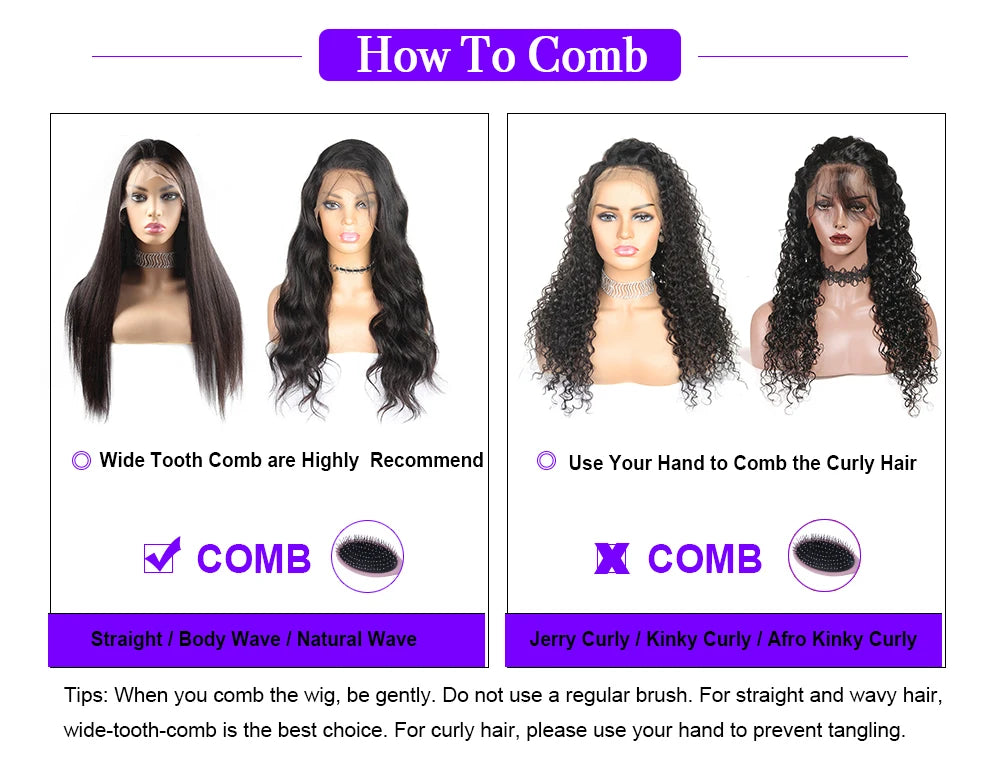 450 Density Glueless Wig Human Hair Afro Kinky Curly 13×6 HD Lace Frontal Wig 360 HD Transparent Lace Wig Human Hair Wear And Go