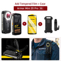 Ulefone 4.7" Rugged Phone Armor Mini 20 Pro 5G Android 14 16+256GB Smartphone LED Light 64MP Night Camera Mobile phone