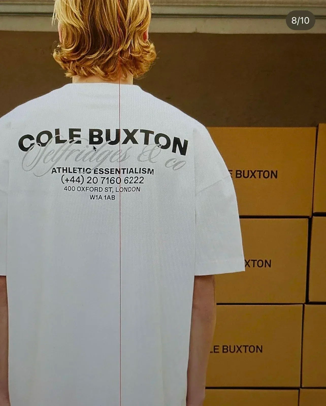 Classic Outdoor Leisure Cole Buxton Spring/Summer Men/Women Top Letter Logo Printed Short sleeved T-shirt Black White  Tees GYM
