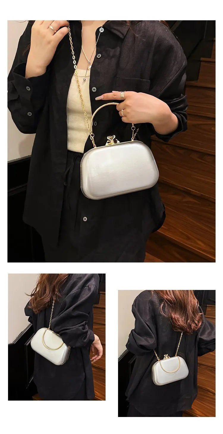 Unique Solid Color Diaper Bag For Women Designer Leather Crossbody Bag Casual Chic Messenger Purse Retro Fashion Large Capacity