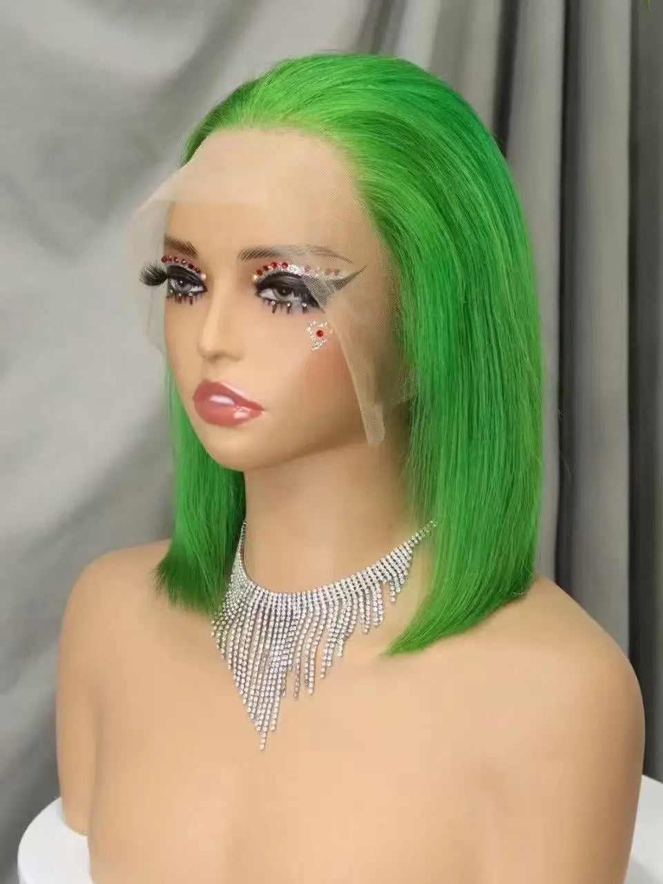 Pink Bob Wig Human Hair Wigs 250% 13x4 Transparent Lace Front Double Drawn Bone Straight Colored Bob Wigs for Black Women