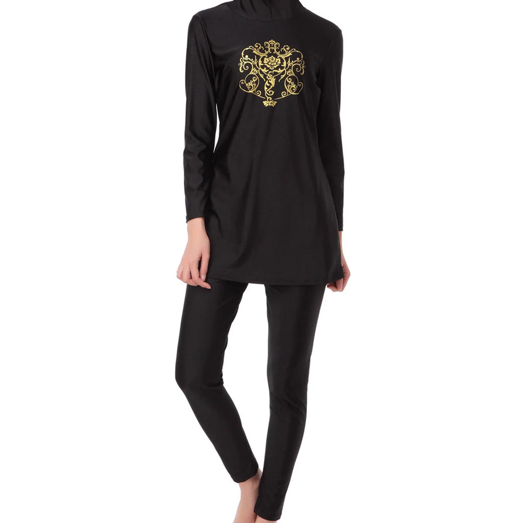 Burkini Muslim Swimwear for Women, Modest Swimsuit, Islamic Clothing Sets, Long Hijab, Full Cover, Islamic Abaya