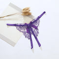 Sexy Female Panties Butterfly Thong Girl Embroidery Lingerie Transparent Ultra Thin Sexy Woman Underwear