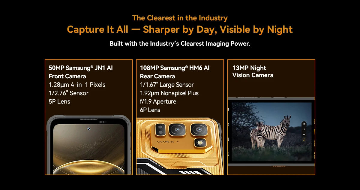 【World premiere】Blackview Fort 5 Rugged SmartPhone 6.78-inch 2.4K 120Hz Display 108Mp Camera 2W BOX Speaker IP68&IP69K Cellpho