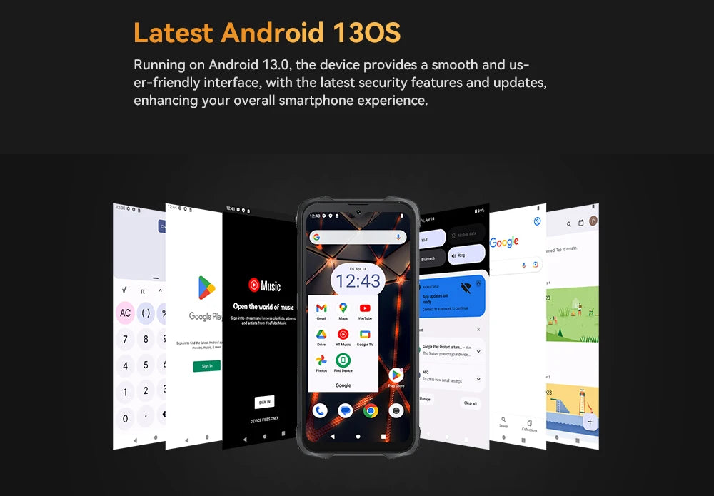 Cubot KingKong 9 Rugged Smartphone Helio G99 4G 6.58-inch 120Hz Screen 12GB+256GB 100MP 10600mAh Battery NFC Android 13