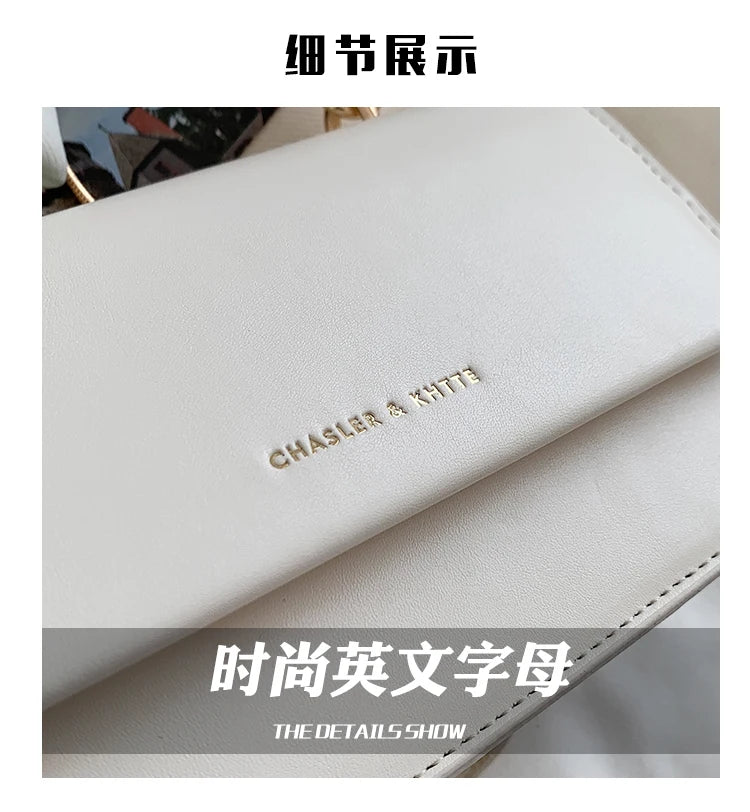 Popular Chain Strap Crossbody Bags For Women Fashion Flap Shoulder Bag Pu Leather Designer Handbags Women's Messenger Bags