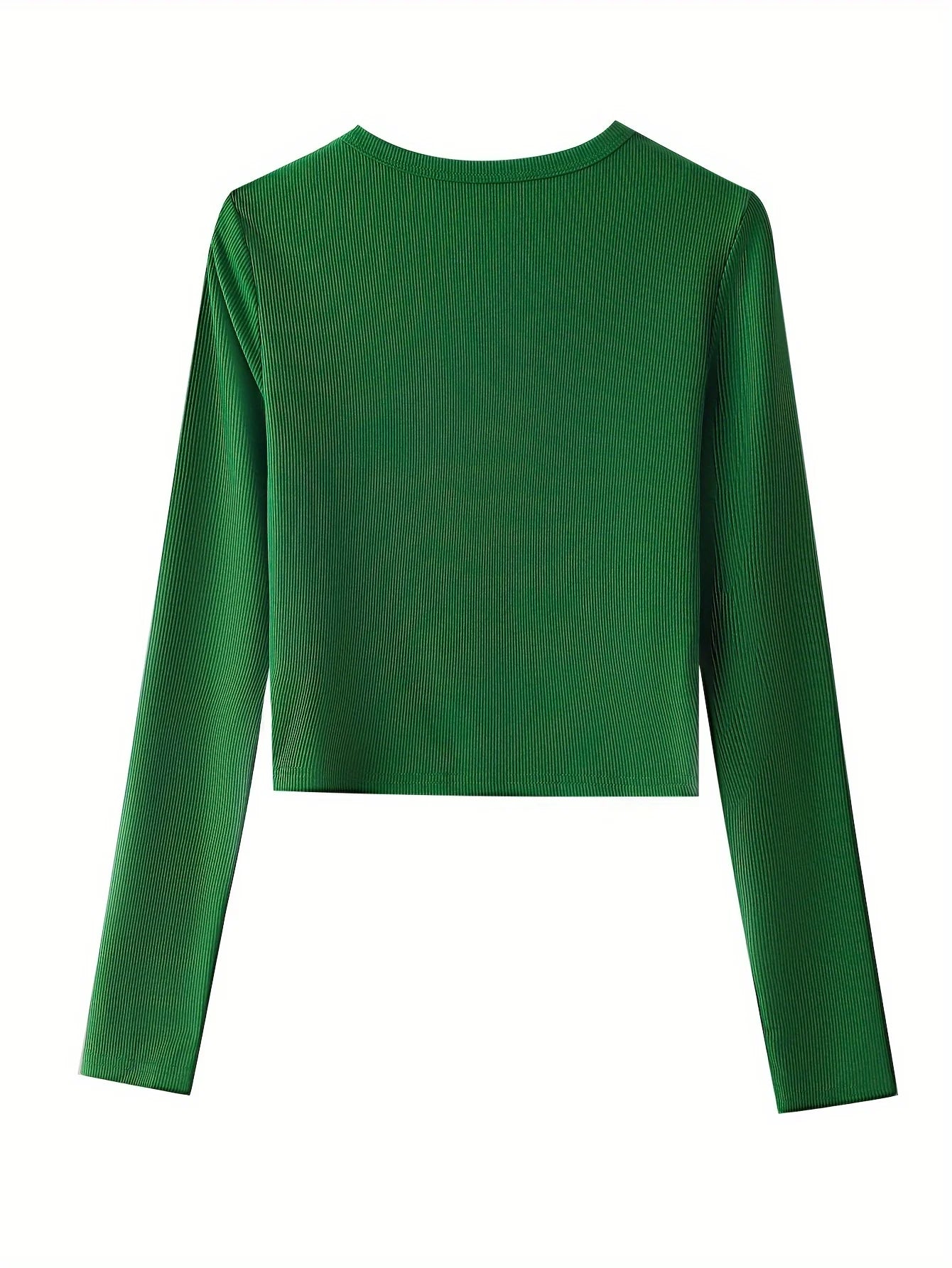 Women Skirts Set Long Sleeve Crop Tops Dress Two Piece Solid Color Skinny Bodycons Outfits Suits Knitted Slim Clothing
