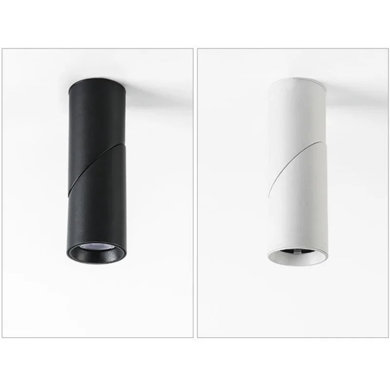 LED Downlights Dimmable 10W 12W 15W 18W Surface Mounted Ceiling Lamps Spot Light Warm /Natural /Cold White AC 85-265V + Driver