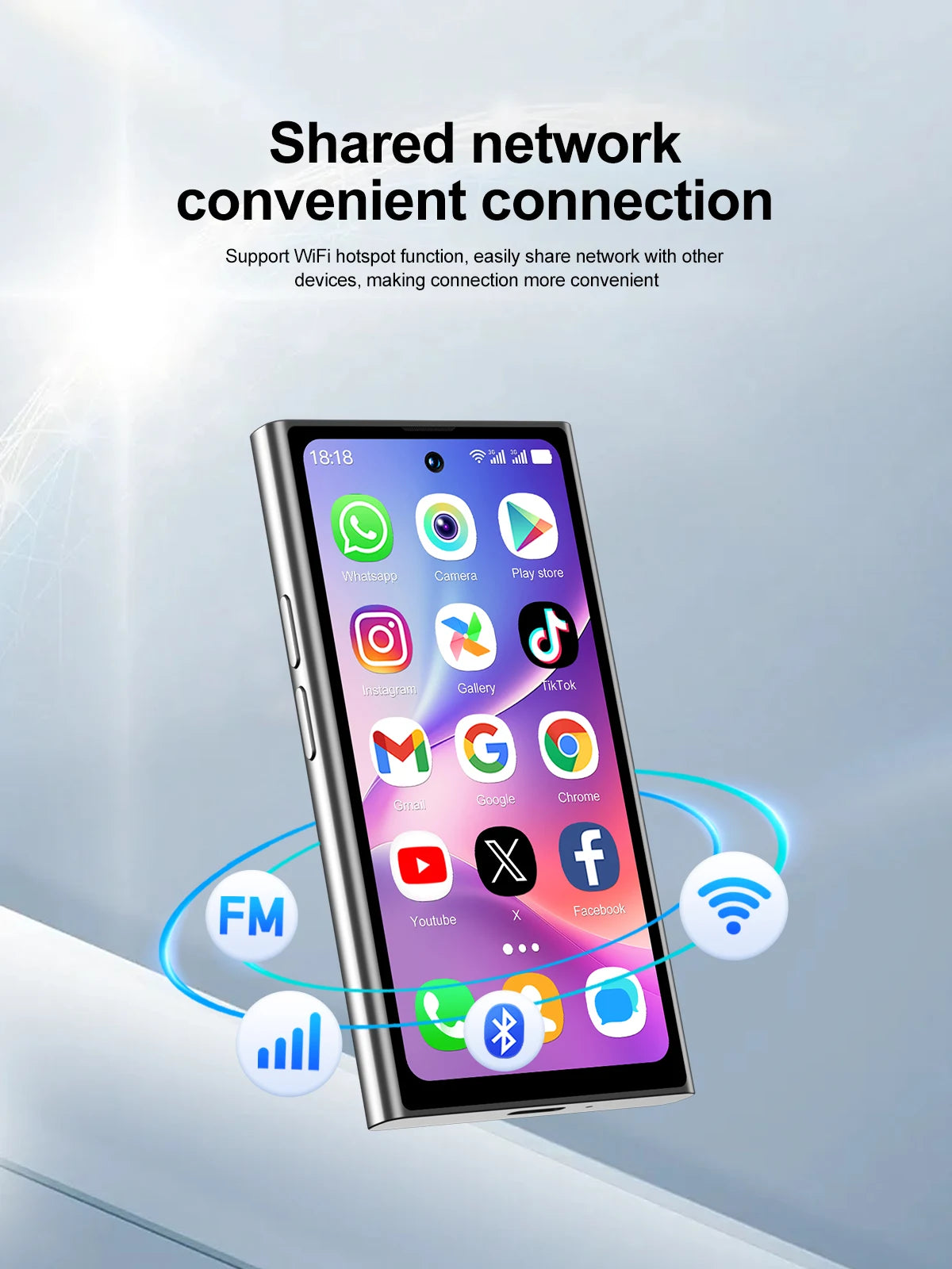 SERVO S27 Mini Smart Phone Android 10.0 WCDMA 3G Cellular Dual SIM 4.0" Display GPS 2000mAh 2+16GB Pocket Smartphones Play Store