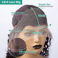 Lakeisha High Density Loose Wave HD 13x6 Lace Front Wigs Human Hair Black Raw Brazilian Deep Curly 40 Inch 13x4 Lace Frontal Wig