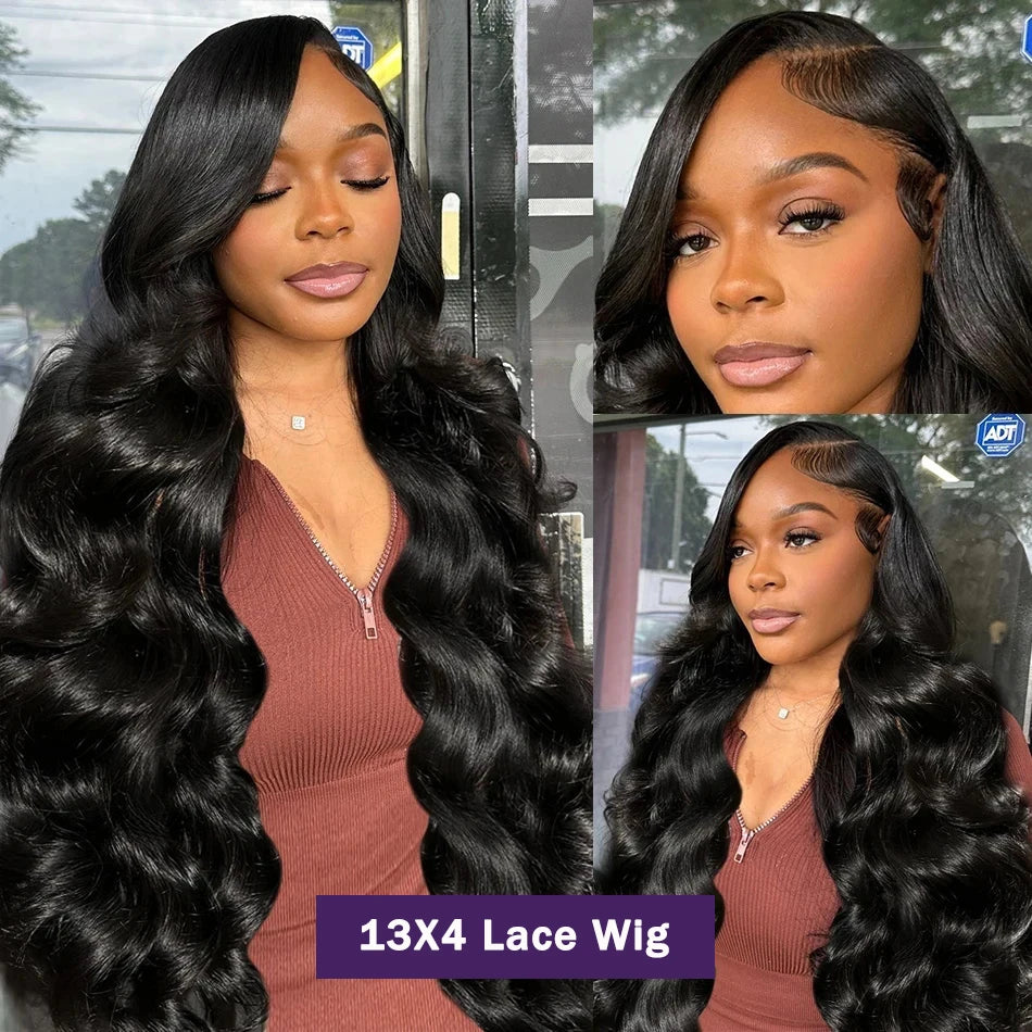 200% Transparent Body Wave Lace Front Brazilian 13x4 Curly Human Hair Wigs 13x6 Hd Lace Frontal Wig For Women 5x5 Closure Wig