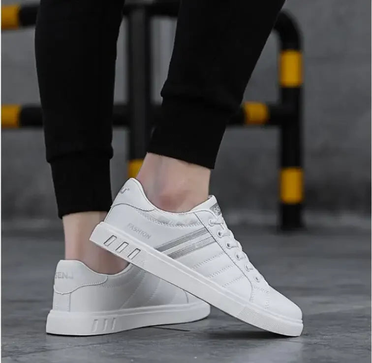 Fashion Sneakers Men Vulcanize Shoes Chunky Flat Comfortable Spring Autumn Platform Mens Shoes Sports Casual  White Shoes 2025