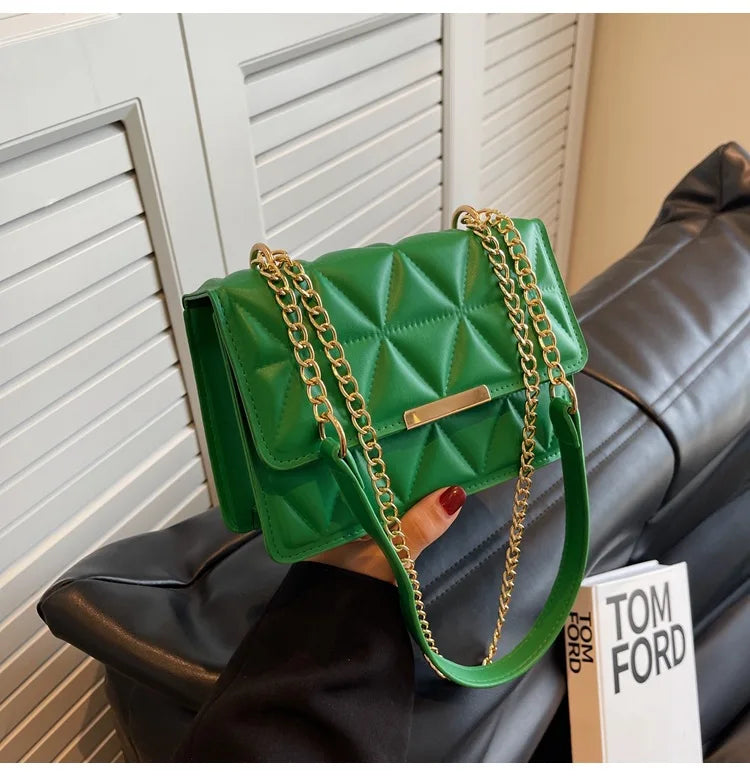 Fashionable Retro Women's Crossbody Bags, Simple and Versatile Casual Shoulder Bag, Suitable for Commuting and Banquets