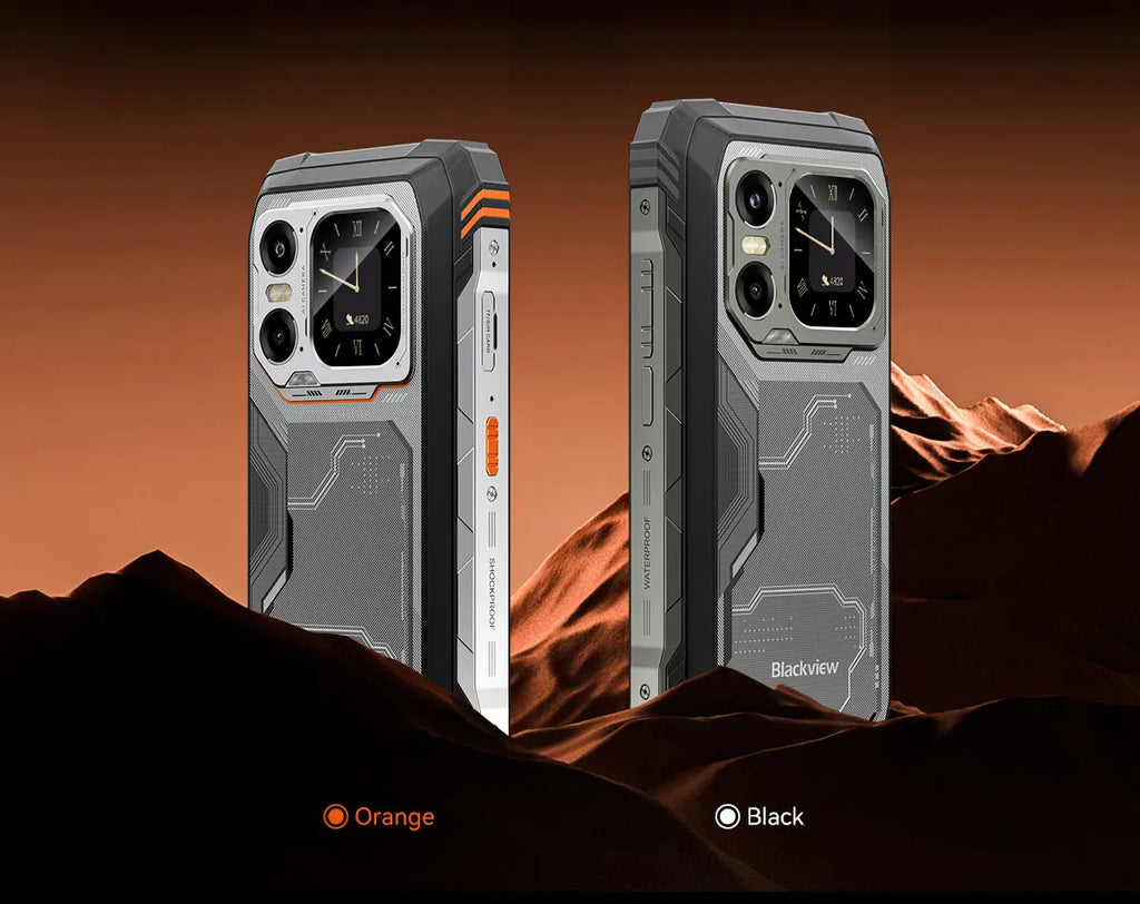 Blackview XPLORE 1 Outdoor Mobile Phone, 5G Waterproof Rugged Smartphone Android 15, 6.78'' 2.4K Display, 16GB+512GB, 20000mAh