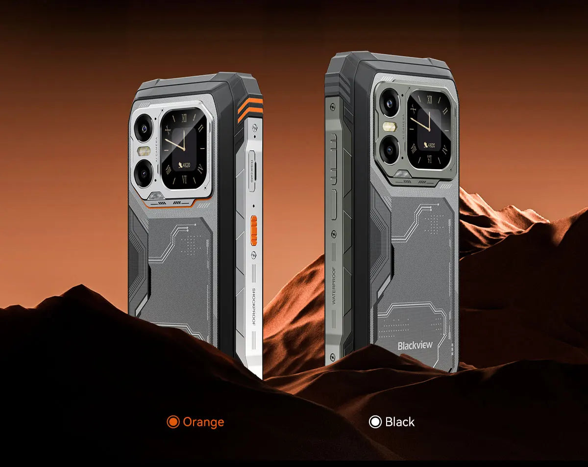 Blackview XPLORE 1 Outdoor Mobile Phone, 5G Waterproof Rugged Smartphone Android 15, 6.78'' 2.4K Display, 16GB+512GB, 20000mAh