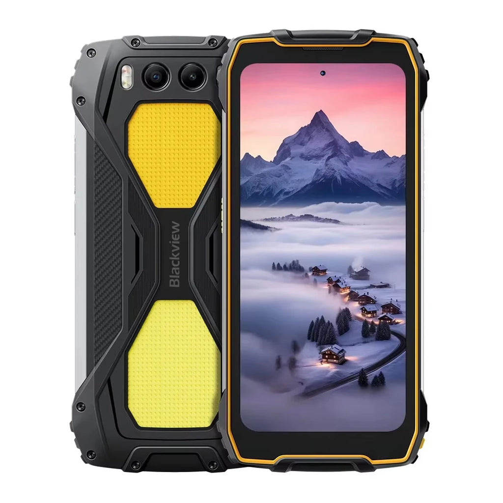 Blackview BV7300 Rugged Phone 18GB(6+12) 256GB Dual Camping Lights Call Phone Helio G81 Octa Core 15000mAh Smartphone Android 14