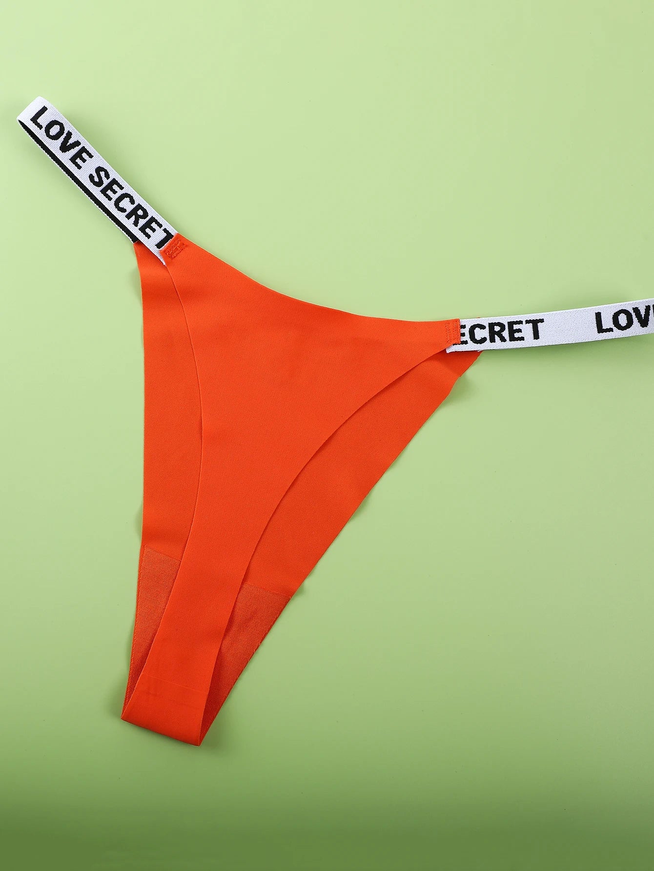 4-pack Women's Panties for Women Ice Silk Seamless Thongs Color Sexy Pure Breathable Comfortable Beautiful Mid-waist Thin Strap