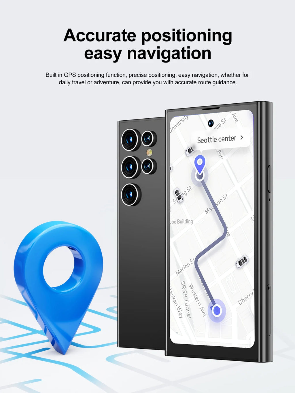 SERVO S27 Mini Smart Phone Android 10.0 WCDMA 3G Cellular Dual SIM 4.0" Display GPS 2000mAh 2+16GB Pocket Smartphones Play Store