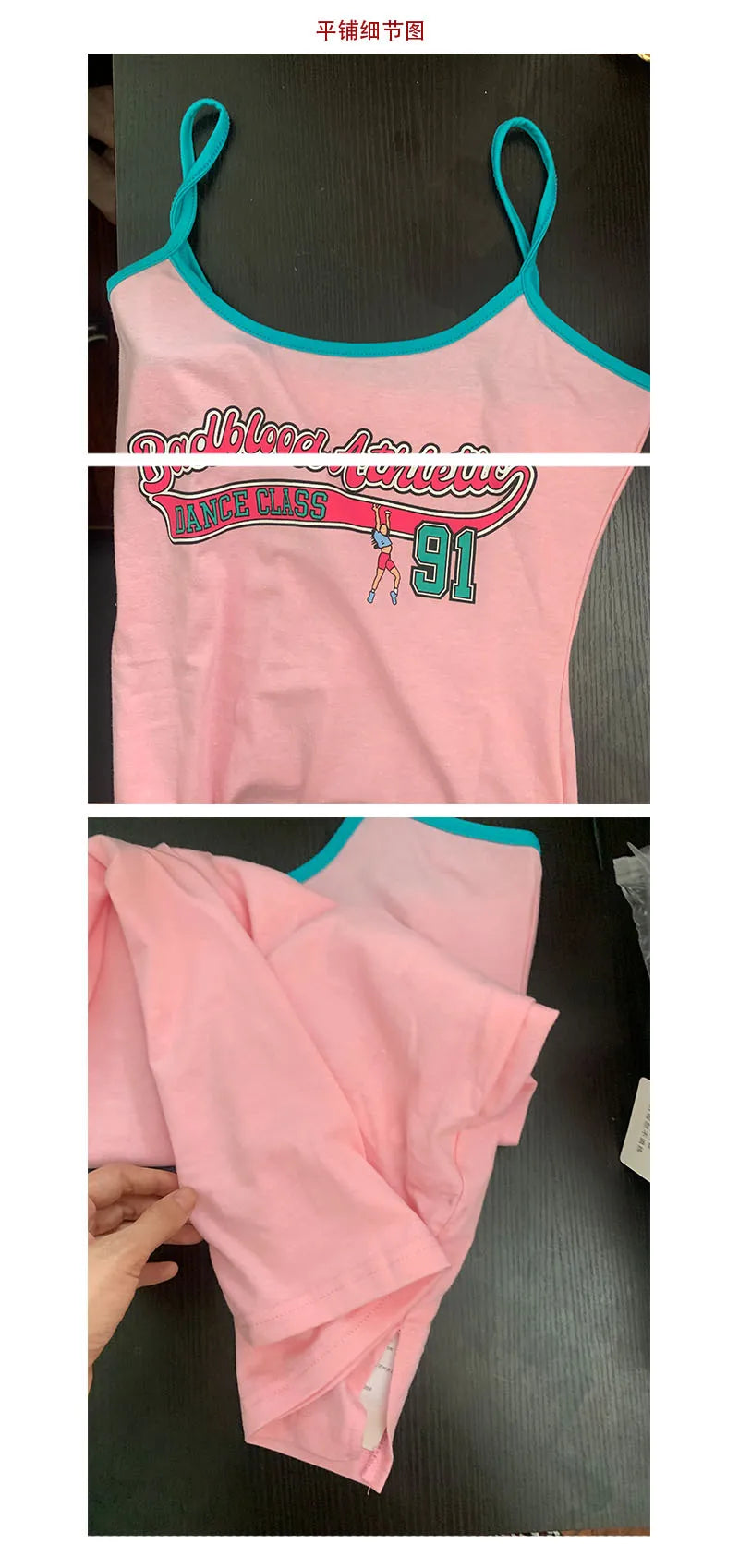 Womens Sexy Mini Spaghetti Strap Dress Sleeveless Coquette Clothing Print Fashion Summer Pink Party Short Dresses for Women 2024