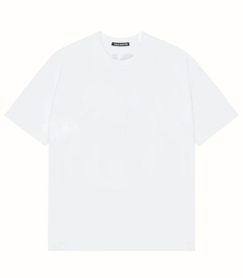 Classic Outdoor Leisure Cole Buxton Spring/Summer Men/Women Top Letter Logo Printed Short sleeved T-shirt Black White  Tees GYM