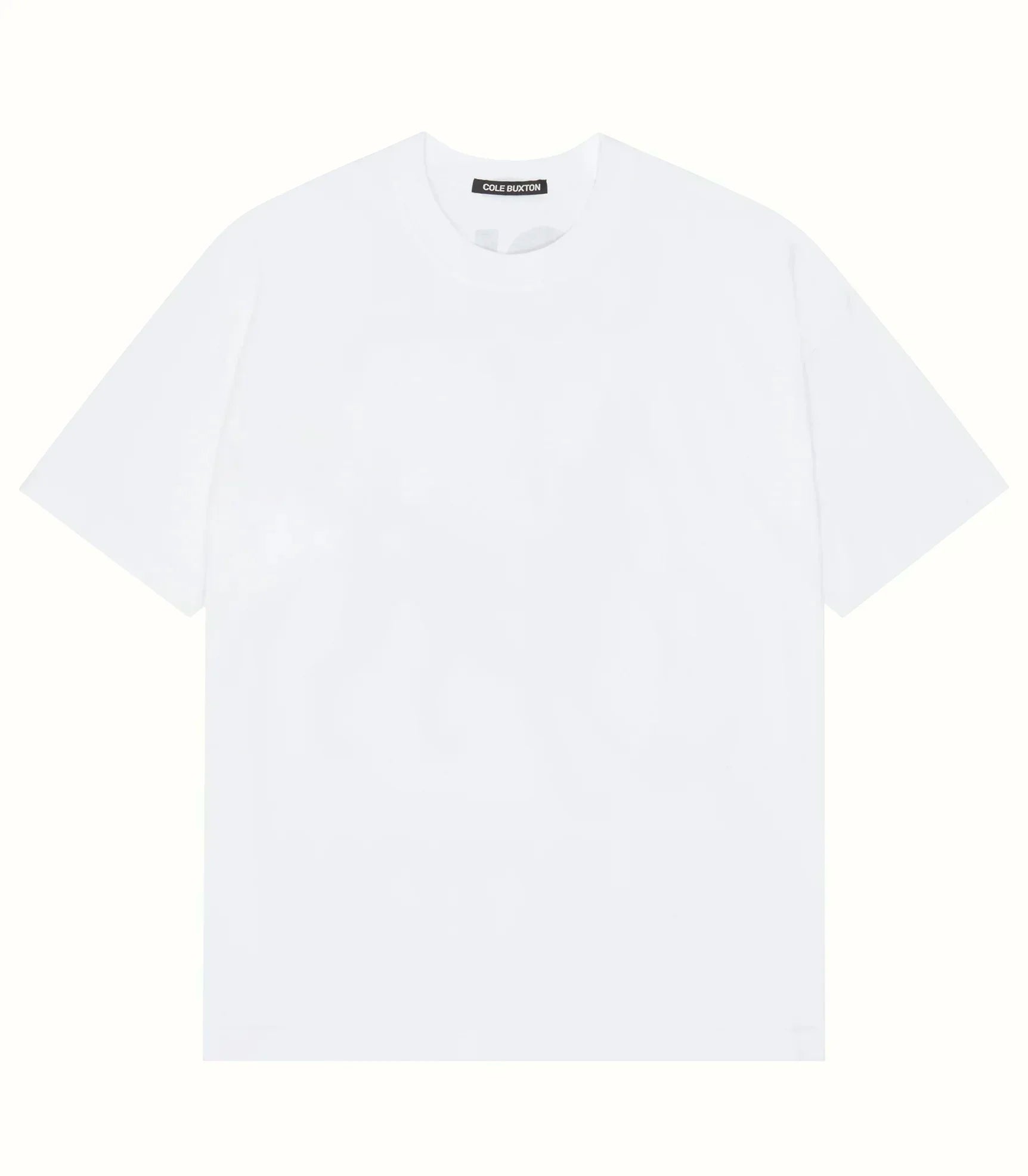 Classic Outdoor Leisure Cole Buxton Spring/Summer Men/Women Top Letter Logo Printed Short sleeved T-shirt Black White  Tees GYM