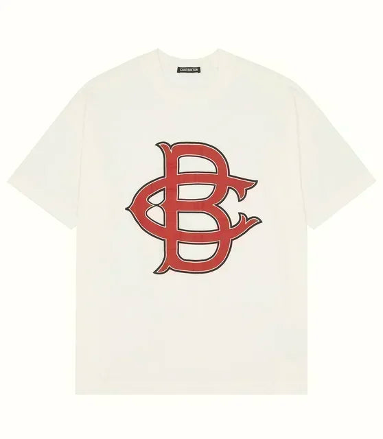Classic Outdoor Leisure Cole Buxton Spring/Summer Men/Women Top Letter Logo Printed Short sleeved T-shirt Black White  Tees GYM