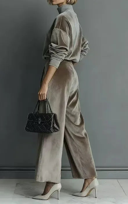 2 Pieces Women's Sets 2026 Spring Autumn Pullover Suit Long Sleeve Tops And Pants Suits Two Piece Set Tracksuit Outfit
