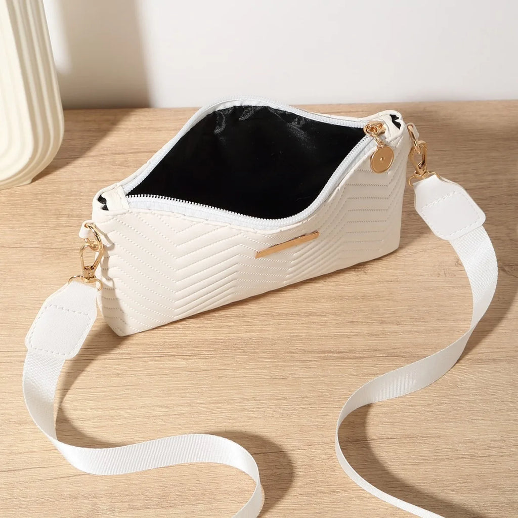 Retro Solid Color PU Leather Shoulder Bag Fashion Women's Handbags Casual Designer Hobos Underarm Bag Lady Crossbody Bag
