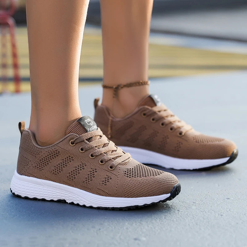 Sneakers for Women 2024 Trend Comfortable Woman Shoes Summer Footwear Breathable Casual Sport Running Walking Shoes Luxury Brand