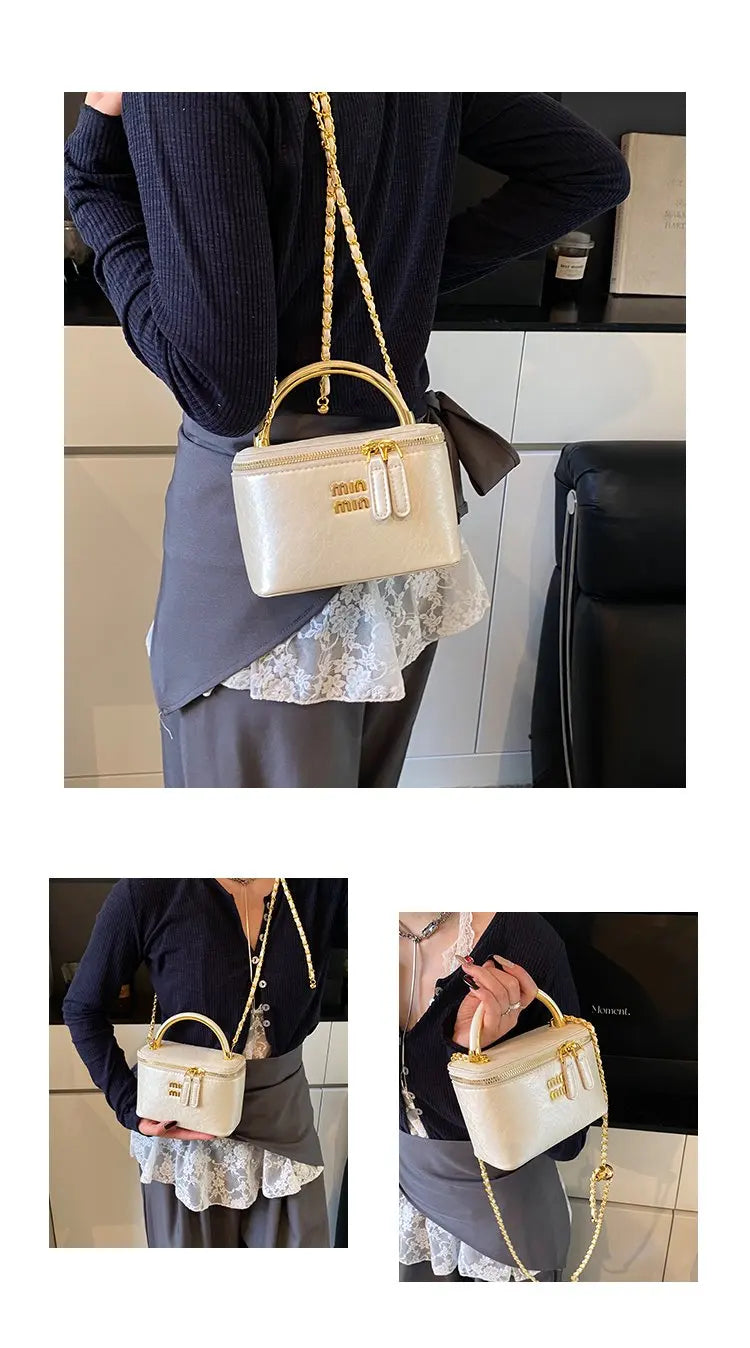 Solid Color Satchel Diaper Bag Women Simple Fashion Handbag Leather Shoulder Crossbody Purse Tote Messenger Shopper Designer