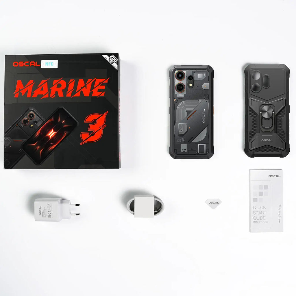 Blackview Oscal Marine 3 Smartphone 6.56" HD 90Hz Display Helio 81 8GB+128GB/ 256GB 16MP Camera 5000mAh Android 16 4G Mobile