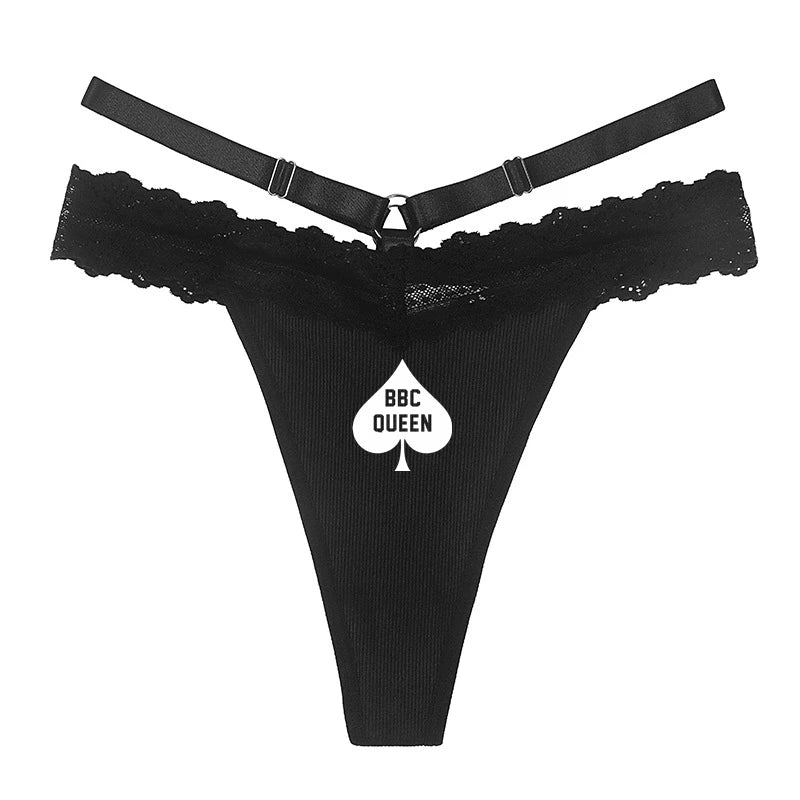 New Fashion Women's Black Lace Underwear Sexy Lingerie Ladies Thongs Hot Panties Girls Funny Underpants New Traceless G String