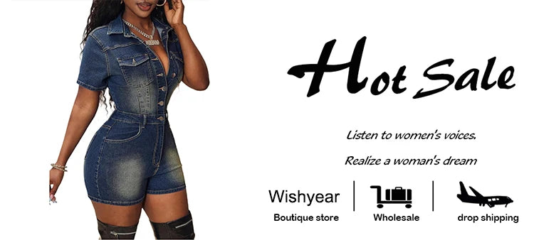 Fashion Denim Shorts Jumpsuits for Women Washing Short Sleeve Buttons Playsuits One Pieces Rompers Female Streetwear Overalls