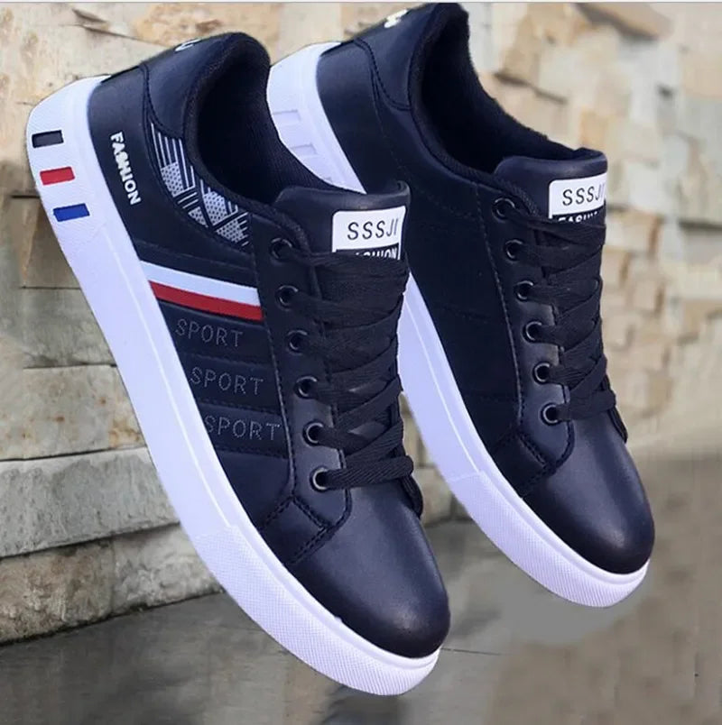 Fashion Sneakers Men Vulcanize Shoes Chunky Flat Comfortable Spring Autumn Platform Mens Shoes Sports Casual  White Shoes 2025