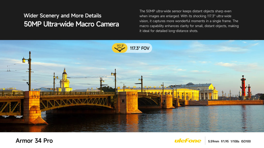 【2025 New】Ulefone Armor 34 Pro 5G AI Rugged Phone Smartphone Android 15 32GB+512GB 25500mAh Night Camera Built-in Projector