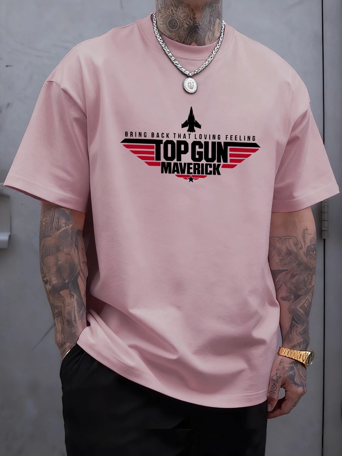 Top Gun Maverick Printing T Shirts Man Cotton Fashion T-Shirt Unisex Casual Oversize Clothes Soft Summer Trendy Street Tops