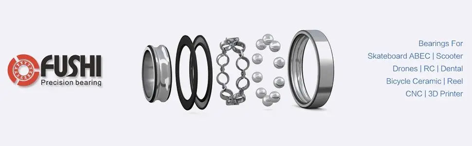 FUSHI MR85 ZZ Bearing 5x8x2.5 mm 10Pcs MR85ZZ RS 2RS MR85Open Handpiece Bearings For Video Card High Speed For Motor