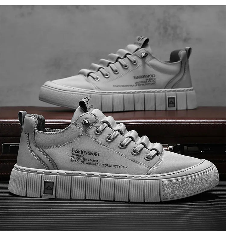 Mens Casual Sneakers 2025 Autumn Designer Sport Shoes Fashion Height Increased Platform Non Slip Outdoor Sneakers Zapatillas