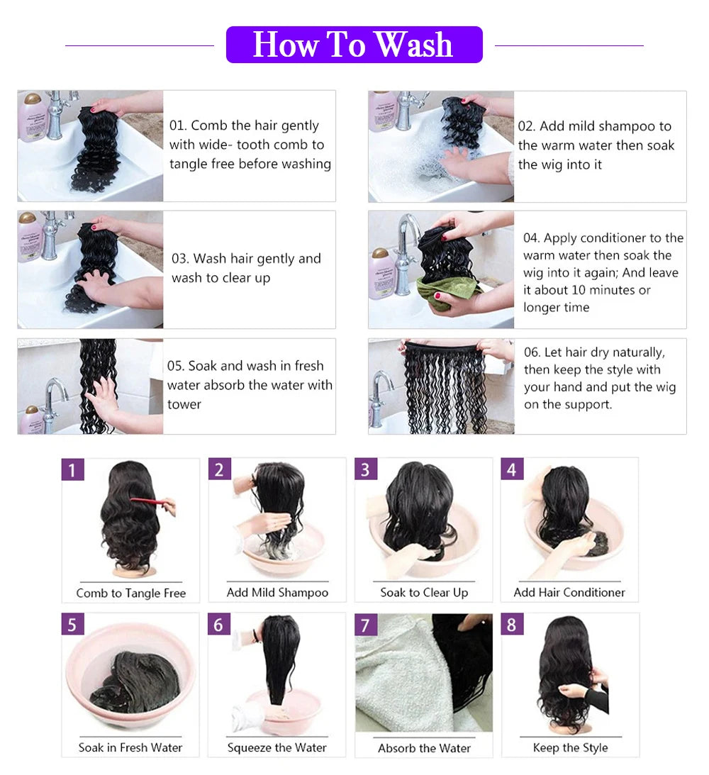 450 Density Glueless Wig Human Hair Afro Kinky Curly 13×6 HD Lace Frontal Wig 360 HD Transparent Lace Wig Human Hair Wear And Go