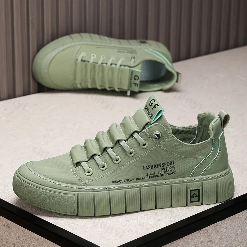 Mens Casual Sneakers 2025 Autumn Designer Sport Shoes Fashion Height Increased Platform Non Slip Outdoor Sneakers Zapatillas